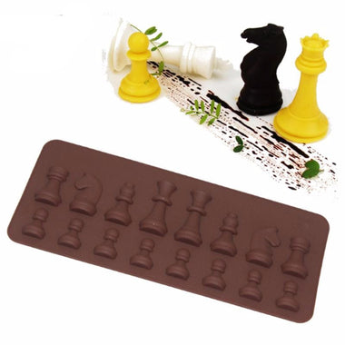 Cavity Chess Shaped Chocolate Sugar Bakeware Tools