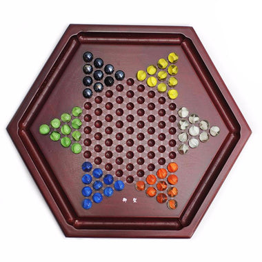 Chinese Checkers Fine Wooden Chessboard