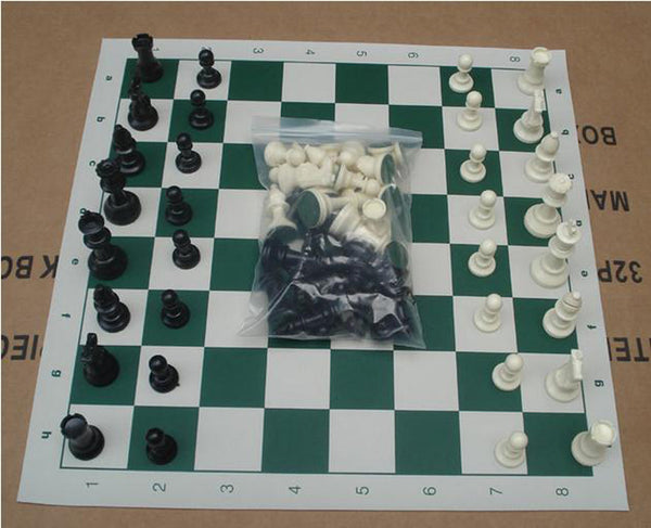 Plastic Resin International Chess Game Set