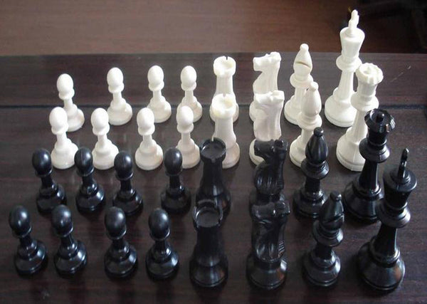 Plastic Resin International Chess Game Set