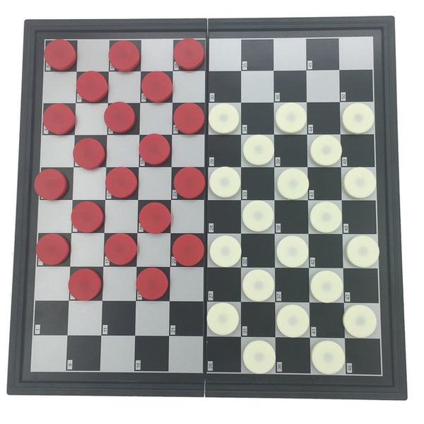 Portable Folding Plastic Chess Game Board For Tournament